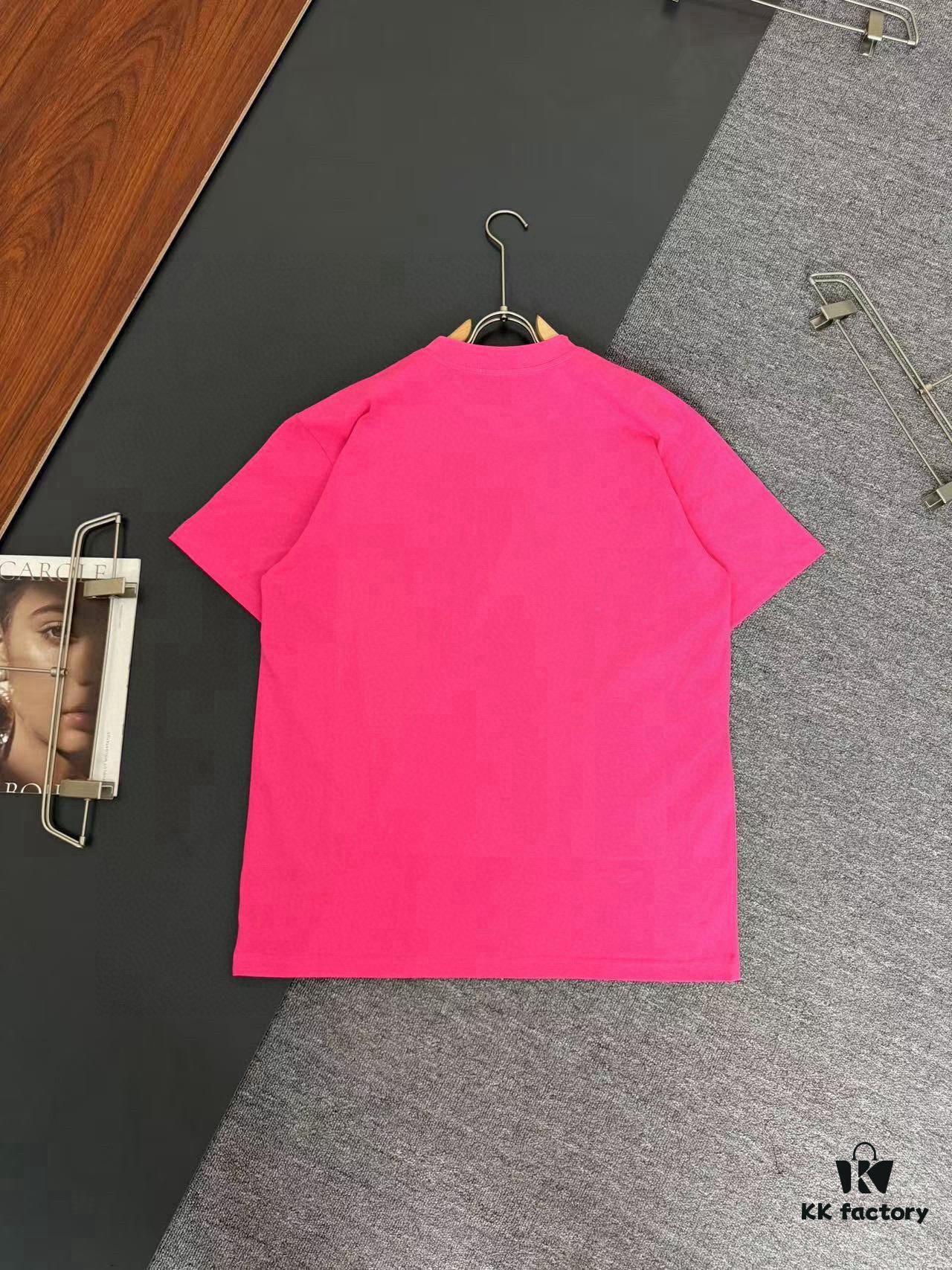 6931a355ccd8ab3d7af978da Yves Saint Laurent *YSL* Saint Laurent 320g Heavyweight Pure Cotton T-Shirt, Thick and Breathable Loose Fit, Logo Print Design, Spring and Summer New Round Neck Fashion Short Sleeve Tee