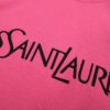6931a355ccd8ab3d7af978dc Yves Saint Laurent *YSL* Saint Laurent 320g Heavyweight Pure Cotton T-Shirt, Thick and Breathable Loose Fit, Logo Print Design, Spring and Summer New Round Neck Fashion Short Sleeve Tee