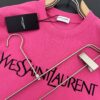 6931a355ccd8ab3d7af978df Yves Saint Laurent *YSL* Saint Laurent 320g Heavyweight Pure Cotton T-Shirt, Thick and Breathable Loose Fit, Logo Print Design, Spring and Summer New Round Neck Fashion Short Sleeve Tee