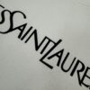 6931a356ccd8ab3d7af978e4 Yves Saint Laurent *YSL* Saint Laurent 320g Heavyweight Cotton T-Shirt with Logo Print, Thick and Breathable Loose-Fit Short-Sleeve Crew Neck Tee for Spring and Summer