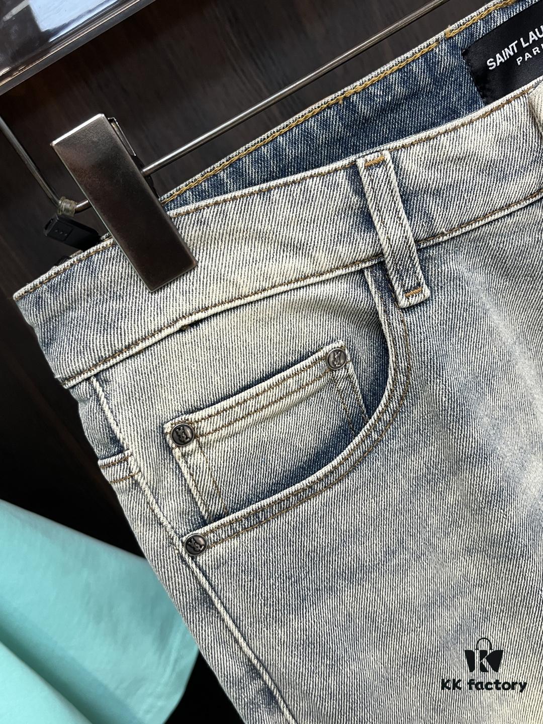6931a357ccd8ab3d7af978f7 Exclusive New Arrival Crocodile Heart Men's Fashion Casual Jeans, High-End European Style Original Stock Pants, Trendy and Comfortable Casual Trousers with Excellent Breathability and Impeccable Details, Showcasing Premium Quality and Leisure Cut Design
