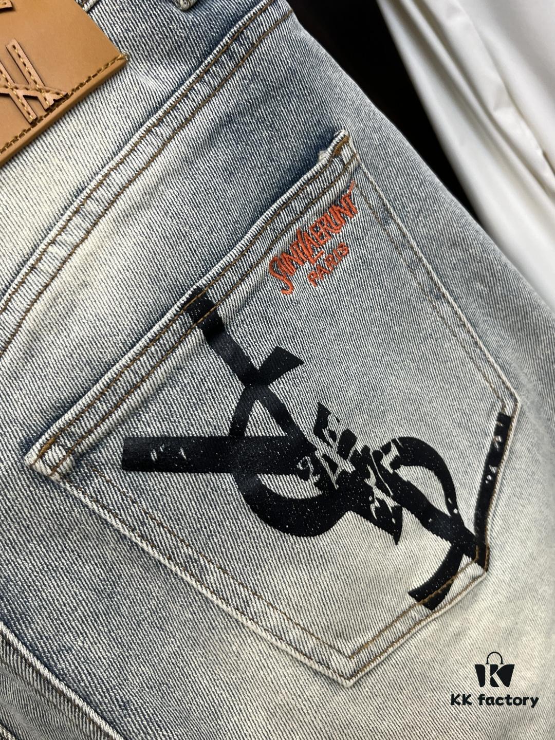 6931a357ccd8ab3d7af978f9 Exclusive New Arrival Crocodile Heart Men's Fashion Casual Jeans, High-End European Style Original Stock Pants, Trendy and Comfortable Casual Trousers with Excellent Breathability and Impeccable Details, Showcasing Premium Quality and Leisure Cut Design