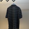 6931a357ccd8ab3d7af978fe Saint Laurent Embroidered Striped Polo Shirt