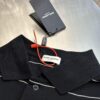6931a357ccd8ab3d7af978ff Saint Laurent Embroidered Striped Polo Shirt