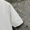 YSL Saint Laurent Short-Sleeve Polo 2025 Spring/Summer New Arrival Minimalist Letter Embroidery Beaded Fabric Unisex Stand-Collar Polo