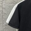 YSL Saint Laurent Short-Sleeve Polo 2025 Spring/Summer New Arrival Minimalist Letter Embroidery Beaded Fabric Unisex Polo Collar