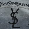 Saint Laurent YSL Rhinestone Embellished Denim Jacket (Top-tier Version, Distinguished from Standard Stock)
