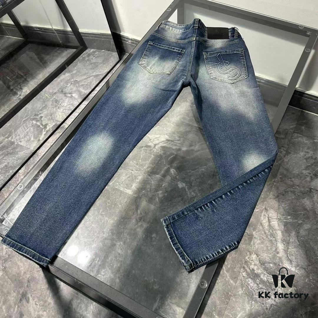 6931a359ccd8ab3d7af97928 SAINT LAURENT SLP New Arrival High-End Denim Jeans - Premium Soft High-Cotton Washed Fabric, Luxury Design, Autumn Bestseller