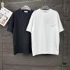6931a35cccd8ab3d7af97965 YSL Saint Laurent 2025 New Rhinestone Letter Logo Couple T-Shirt