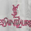 2025 Spring and Summer New Short Sleeve T-Shirt, Heavyweight Pure Cotton with Letter Embroidery