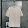 2025 Spring and Summer New Short Sleeve T-Shirt, Heavyweight Pure Cotton with Letter Embroidery