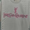 2025 Spring and Summer New Short Sleeve T-Shirt, Heavyweight Pure Cotton with Letter Embroidery