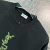 2025 Spring and Summer New Short Sleeve T-Shirt, Heavyweight Pure Cotton with Letter Embroidery