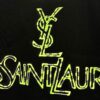 2025 Spring and Summer New Short Sleeve T-Shirt, Heavyweight Pure Cotton with Letter Embroidery
