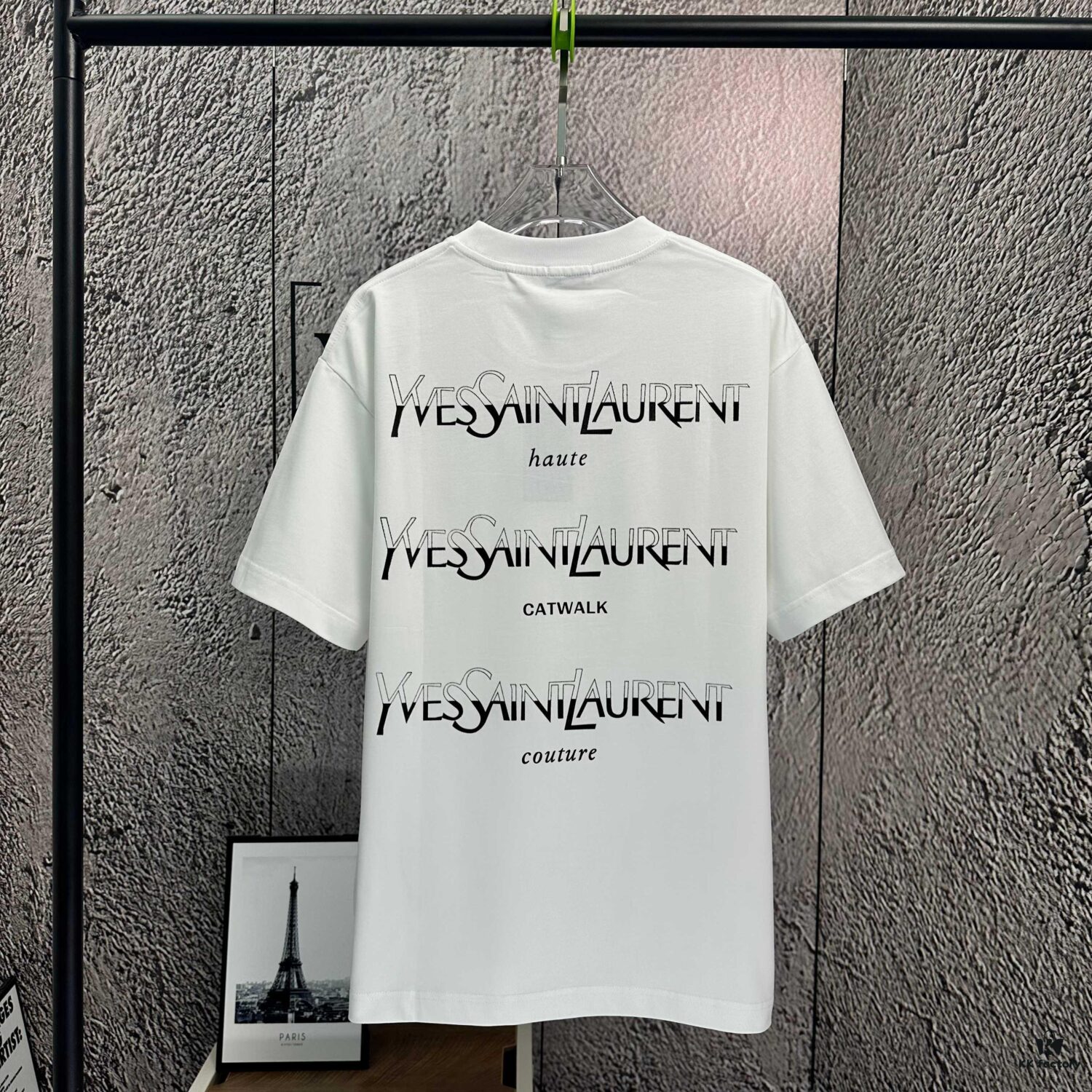2025 Spring and Summer New Arrival Short Sleeve T-Shirt, Heavyweight Pure Cotton with Special Embroidery and 3D Print