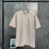 2025 Spring and Summer New Short Sleeve T-Shirt, Heavyweight Pure Cotton with Special Embroidery and 3D Print