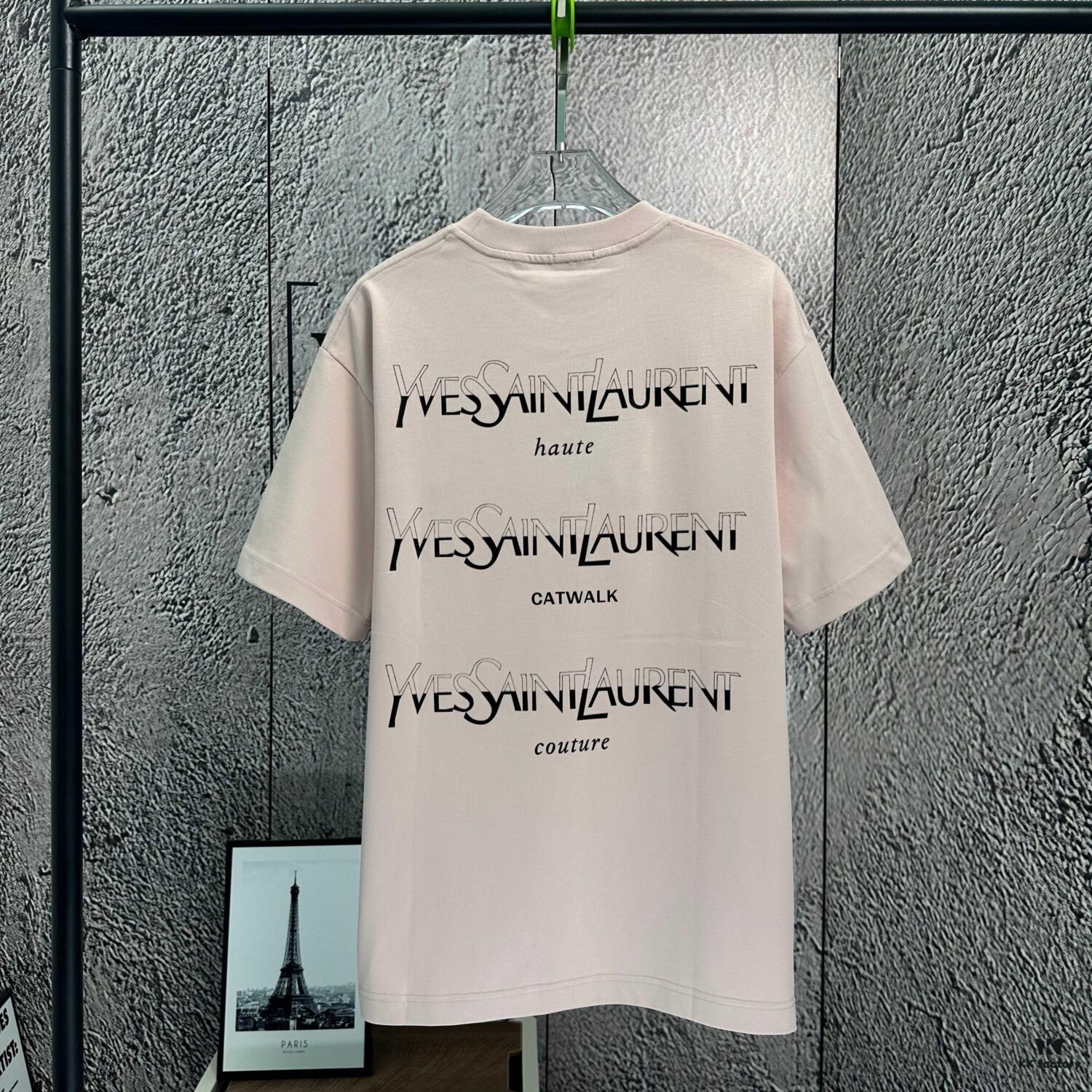 2025 Spring and Summer New Short Sleeve T-Shirt, Heavyweight Pure Cotton with Special Embroidery and 3D Print