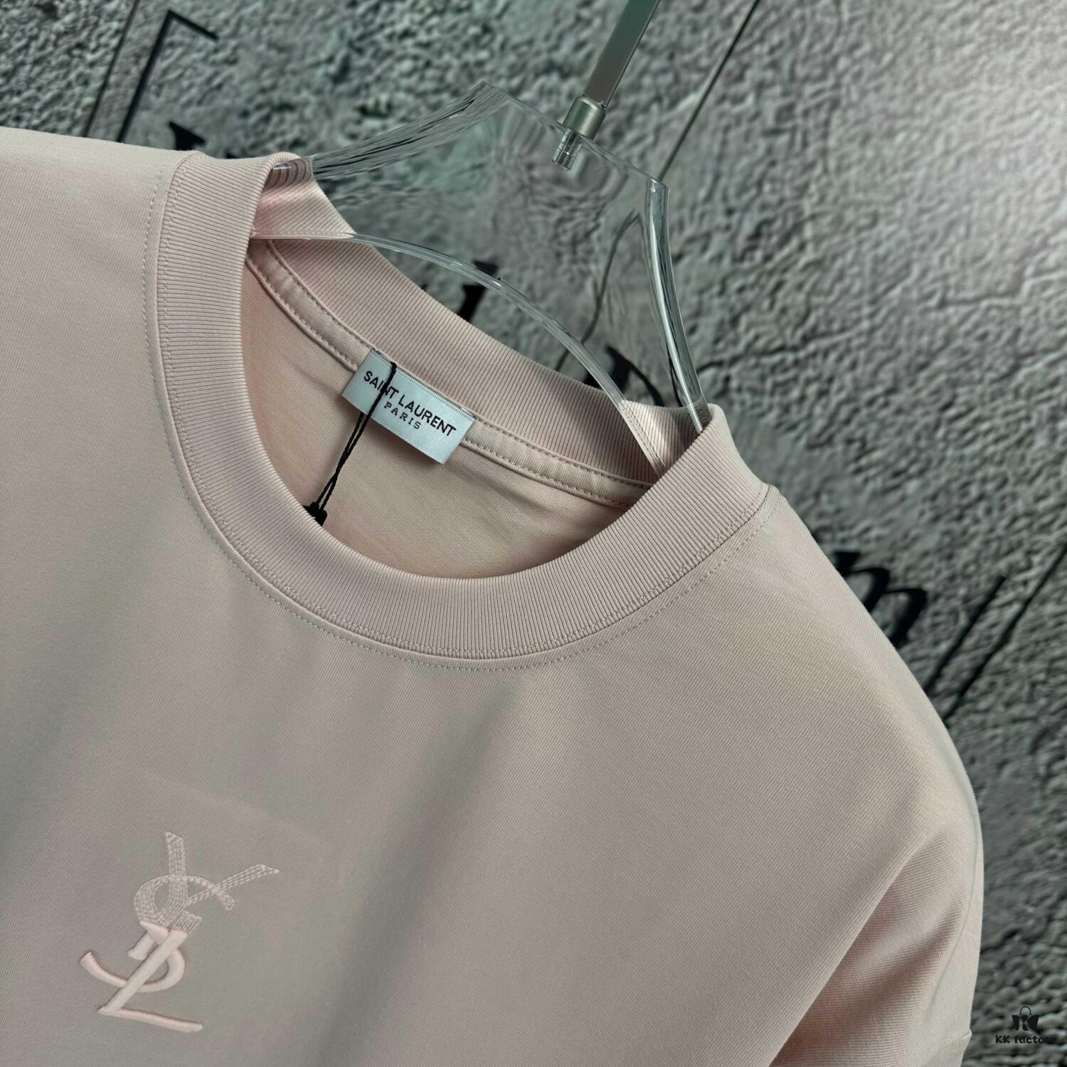 2025 Spring and Summer New Short Sleeve T-Shirt, Heavyweight Pure Cotton with Special Embroidery and 3D Print