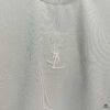 2025 Spring and Summer New Short Sleeve T-Shirt, Heavyweight Pure Cotton with Special Embroidery and 3D Print
