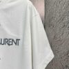 2025 Spring Summer New Arrival Short Sleeve T-Shirt, Heavyweight Pure Cotton with Special Embroidered Letters