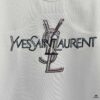 2025 Spring Summer New Arrival Short Sleeve T-Shirt, Heavyweight Pure Cotton with Special Embroidered Letters