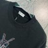 2025 Spring and Summer New Short Sleeve T-Shirt, Heavyweight Pure Cotton with Special Embroidered Letters