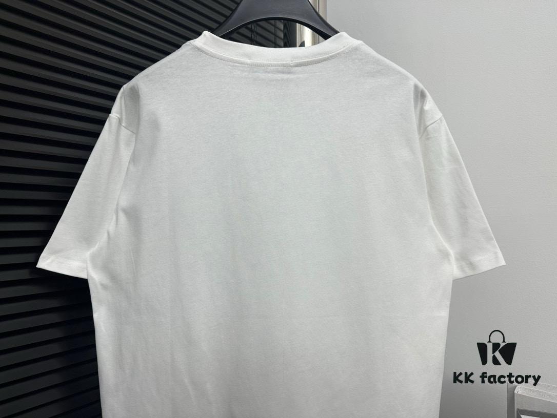 6931a361ccd8ab3d7af979af YSL Saint Laurent 25SS Classic Logo Short Sleeve T-Shirt