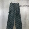 6931a364ccd8ab3d7af979e7 Chrome Hearts CH Full Print Jacquard Flared Denim Jeans