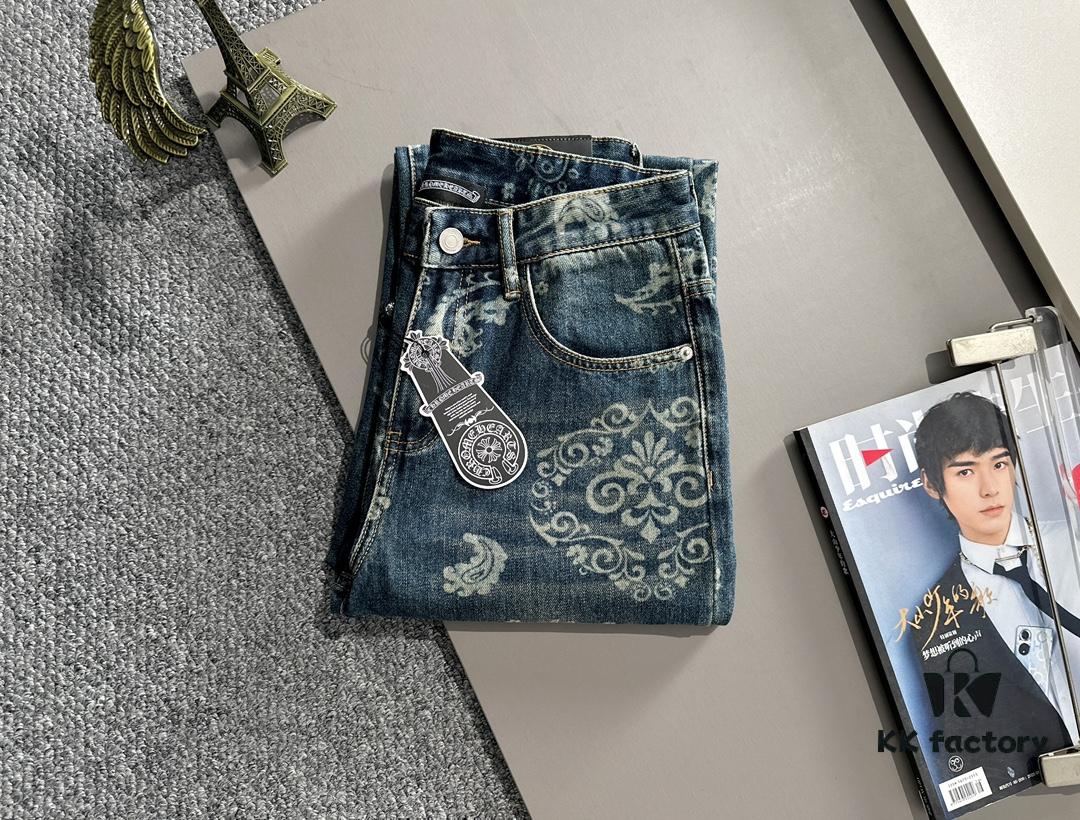 6931a366ccd8ab3d7af97a0f Chrome Hearts 2025 All-Season Loose Straight-Leg Jeans, Ultimate Trendsetter Fashion! Crafted from Imported Japanese Denim Fabric, Soft, Comfortable, Breathable, and Stylish with a Modern Vintage Hue – Perfect for Everyday Luxury Wear