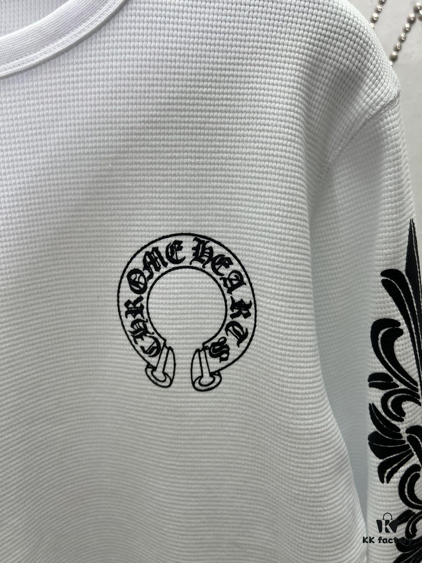 6931a367ccd8ab3d7af97a1e Chrome Hearts 2025 New Waffle Long Sleeve T-Shirt