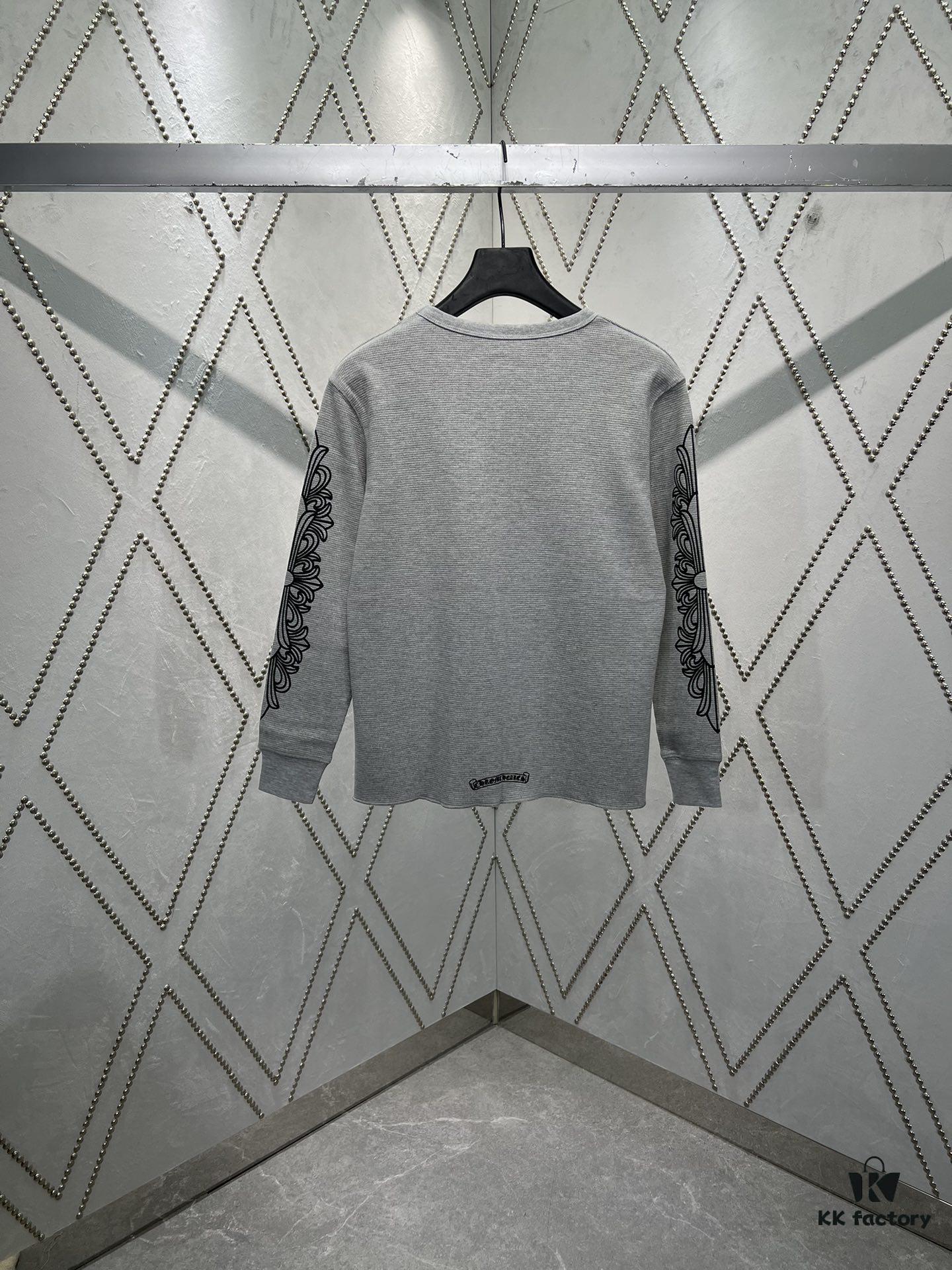 6931a367ccd8ab3d7af97a22 Chrome Hearts 2025 New Waffle Long Sleeve T-Shirt