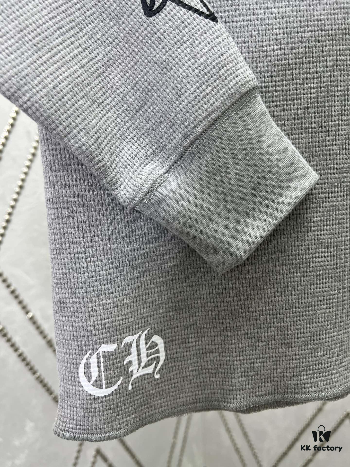 6931a367ccd8ab3d7af97a26 Chrome Hearts 2025 New Waffle Long Sleeve T-Shirt