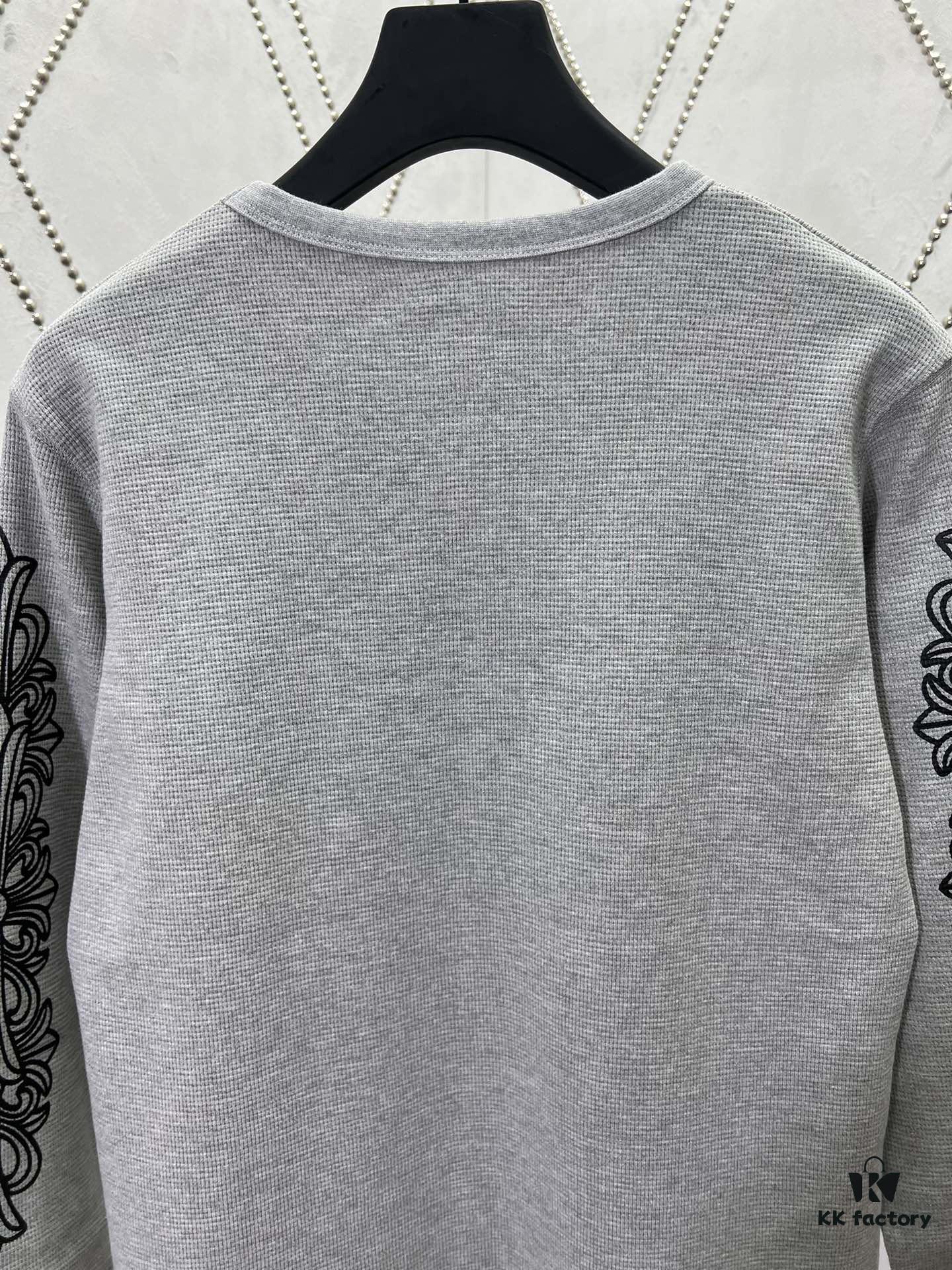 6931a368ccd8ab3d7af97a29 Chrome Hearts 2025 New Waffle Long Sleeve T-Shirt