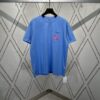 Chrome Hearts FW25 Printed Round-Neck Short-Sleeve T-Shirt Unisex Blue