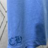 Chrome Hearts FW25 Printed Round-Neck Short-Sleeve T-Shirt Unisex Blue