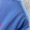 Chrome Hearts FW25 Printed Round-Neck Short-Sleeve T-Shirt Unisex Blue