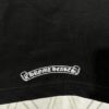 Chrome Hearts Short Sleeve T-Shirt with Neckline Sanskrit Logo Unisex