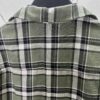 Chrome Hearts 2025 Spring/Summer New Cross Sanskrit Print Plaid Shirt Jacket with Quilted Lining, Unisex Style