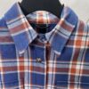 Chrome Hearts 2025 Spring/Summer New Cross Sanskrit Print Plaid Shirt Jacket with Padding Unisex