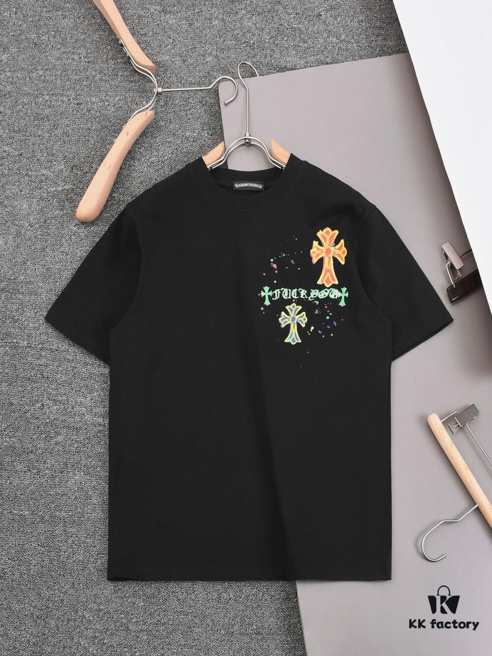 6931a36cccd8ab3d7af97a87 New Arrival 25S Chrome Hearts Digital Print T-Shirt, Premium Washed Cotton Fabric, Unisex Loose Fit Fashion Streetwear