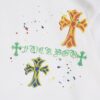 6931a36dccd8ab3d7af97a94 New Arrival 25S Chrome Hearts Digital Print T-Shirt, Pre-washed Cotton Fabric, Unisex Loose Fit, Soft and Comfortable