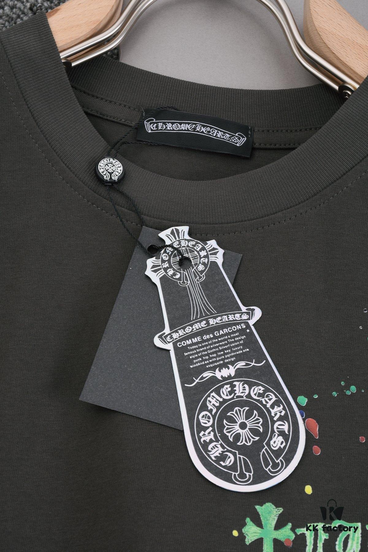 6931a36eccd8ab3d7af97a9d New Arrival 25S Crocodile Heart Digital Print T-Shirt, Heavyweight Washed Cotton Unisex Fashion Tee