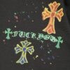 6931a36eccd8ab3d7af97a9e New Arrival 25S Crocodile Heart Digital Print T-Shirt, Heavyweight Washed Cotton Unisex Fashion Tee