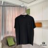 CH Cro * 2025 Summer New Arrival Sanskrit Horse Hoof Cross, Intersecting Vacuum Embroidery Short Sleeve T-Shirt, Custom 300g Fabric, Unisex Design
