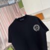 6931a370ccd8ab3d7af97ac9 Ch Kro *2025 Summer New Arrival Buddhist Mantra Cross Horseshoe Print Short Sleeve T-Shirt Custom 300g Fabric Unisex