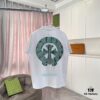 6931a371ccd8ab3d7af97ad5 CH Crochet 2025 Summer New Arrival Buddhist Scripture Cross and Horseshoe Print Short Sleeve T-Shirt Custom 300g Fabric Unisex