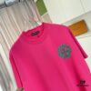 6931a371ccd8ab3d7af97ae1 Ch Kro *2025 Summer New Arrival Buddhist Mantra Cross and Horseshoe Print Short Sleeve T-Shirt Custom 300g Fabric Unisex
