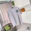 6931a373ccd8ab3d7af97afc CH Crochet 2025 Summer New Arrival Buddhist Scripture Cross Hoof Print Short Sleeve T-Shirt Custom 300g Fabric Unisex