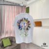 6931a374ccd8ab3d7af97b06 Ch Kro *2025 Summer New Arrival Buddhist Mantra Cross Horseshoe Print Short Sleeve T-Shirt Custom 300g Fabric Unisex