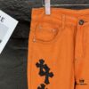 6931a379ccd8ab3d7af97b59 Chrome Hearts 2025 New Limited Edition Bull Denim Pants with Cross Patch, Flared Washed Jeans
